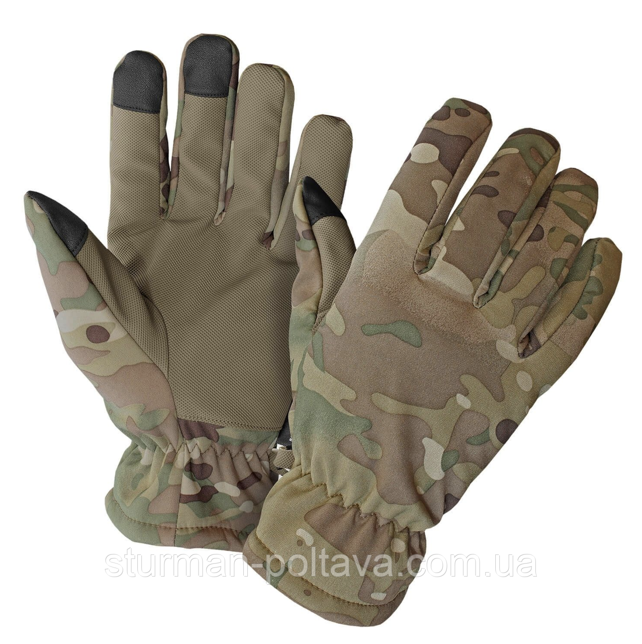 Рукавички зимові SOFTSHELL THINSULATE™ Multicam, фото 1