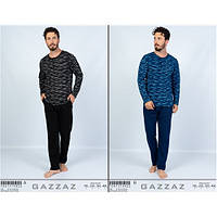 Комплект демисезонный мужской домашней одежды (кофта длинный рукав+штаны )х/б VS (размер XL)