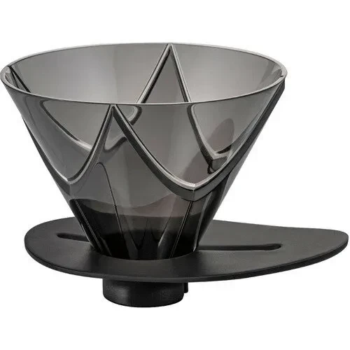 Пуровер Hario V60 02 Pour Dripper Mugen Чорний пластиковий, 400 мл