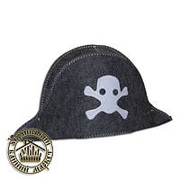 "Пират", шапка для бани (полушерсть)
