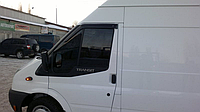 Дефлекторы окон Ford Transit 2000-2012 (на скотче) (HIC). Ветровики на Ford Transit