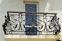 Металева огорожа для балкона, код:02061