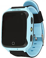 Часы Smart Watch Q528/SK-004/G900A Kids Gsm/Gps/фонарик light blue Гарантия 1 месяц