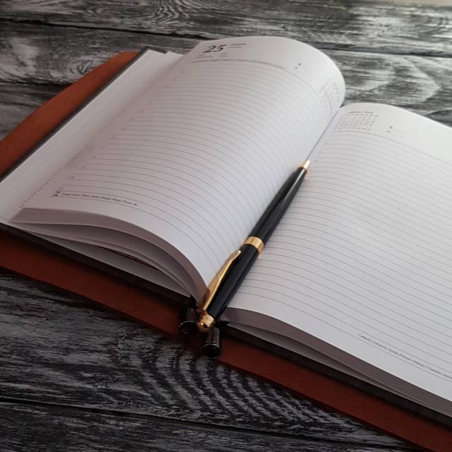 шкіряний щоденник 