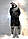 Мужская Длинная куртка из ткани Softshell "ТЭКВИР", фото 2