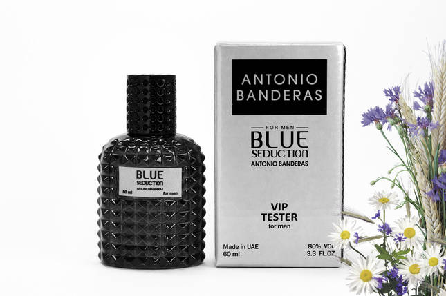 Тестер Antonio Banderas Blue Seduction 60 мл ОАЕ, фото 1