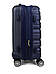 Комплект синіх дорожніх валіз (LMS) поліпропілен на 4 колесах фірма AIRTEX Paris 628 blue, фото 9