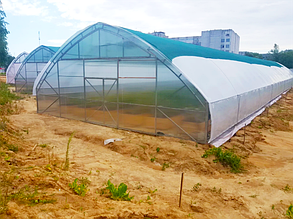 Фермерська теплиця під подвійний шар плівки "Фермер ПРОФІ-У" 10Х12 (крок 2 м)