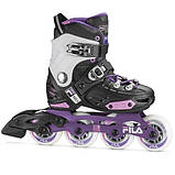Розсувні ролики Fila NRK G Junior Black Violet, фото 5