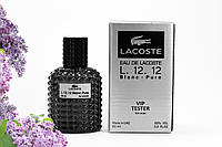 Мужской тестер Lacoste Eau De L.12.12 Blanc 60 мл ОАЭ