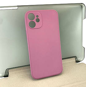 Чохол на iPhone 12 Mini накладка на бампер протиударний Avantis Full силіконовий бузковий