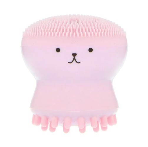 Силіконова щіточка для очищення шкіри Etude House My Beauty Tool Exfoliating Jellyfish Silicon Brush рожевий, фото 1
