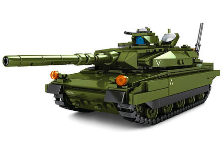 Конструктор Limo Toy Військовий танк Type-10 Army 806 деталей KB 182, фото 3