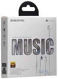 Дротові навушники для айфона Borofone M32 Plus Lightning, гарнітура для iPhone 5/6/7/7+/8/8+X/XS/XR/11/12, фото 8