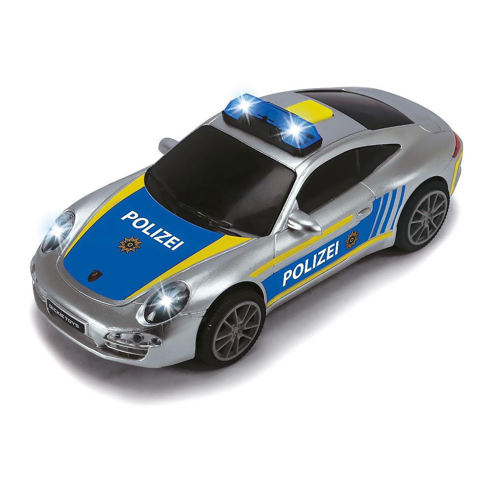 Машинка Dickie Toys SOS Поліція Porsche купе 1:32 з ефектами 15 см (3712014)