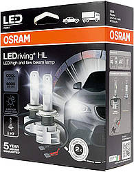 LED-лампи Osram LEDriving HL Gen2 H7 12-24 V 6000 K 17 W 67210CW