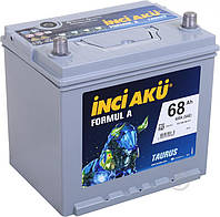 Аккумулятор Inci Aku FormulA 68Ah/600A L+ (Азия) D23 068 060 111 Автомобильный (Инджи Акю) АКБ Турция НДС