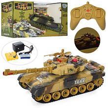 Танк на радіокеруванні для хлопчика М 5523 (9993) зі звуковими та світловими ефектами, 2 кольори