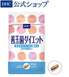 Good Bacteria Diet 25 мільярдів живих Біфідобактерій в 1 капсулі, на 30 днів приймання, DHC, Японія, фото 2