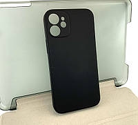 Чехол на iPhone 12 Mini накладка бампер противоударный Avantis Full силиконовый черный