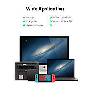 Зовнішній мережевий адаптер Ugreen USB to RJ45 Ethernet Gigabit Adapter Aluminum Case (сірий) CM209, фото 3