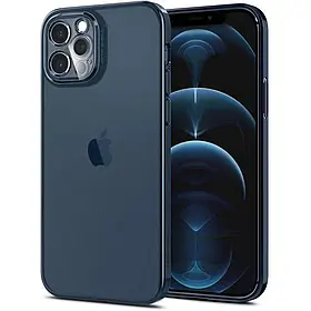 Чохол Spigen для iPhone Pro 12 - Optic Crystal, Chrome Pacific