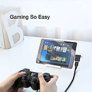 Перехідник адаптера OTG 2в1 Micro USB + USB Type-C на USB 3.0 Ugreen (чорний), фото 7