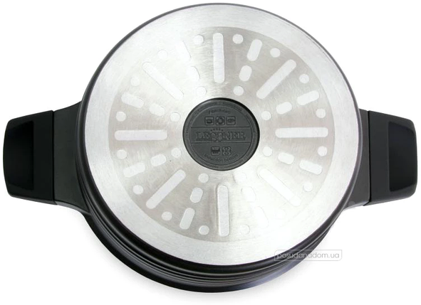 Каструля 6,5 л Lessner Black Pro New 55872-28, фото 2