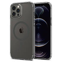 Чохол Spigen для iPhone 12 Pro Max - Hybrid Ultra Mag Safe, Graphite, фото 3