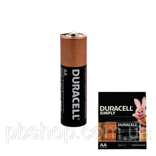 Батарейка AA LR6 Duracell Simply лужна 1.5В