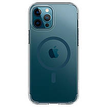 Чохол Spigen для iPhone 12 Pro Max - Hybrid Ultra Mag Safe, Pacific Blue, фото 6