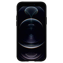 Чохол Spigen для iPhone 12/12 Pro - Mag Armor, Matte Black, фото 6
