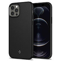 Чохол Spigen для iPhone 12/12 Pro - Mag Armor, Matte Black, фото 3
