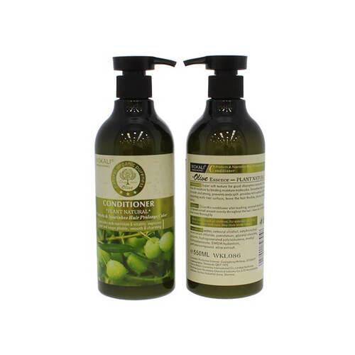 Кондиционер для волос Wokali Prof Natural Organic Olive питательный WKL086 550 мл - фото 2 - id-p1474150696