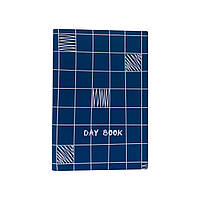 Щоденник А5 недат Yes "Generic" , м'який, 320 стор. синій/білий