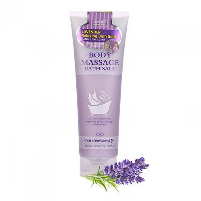 Скраб-сіль для тіла Wokali Lavender Relaxing Bath Salt Body Massage KL003 380 г