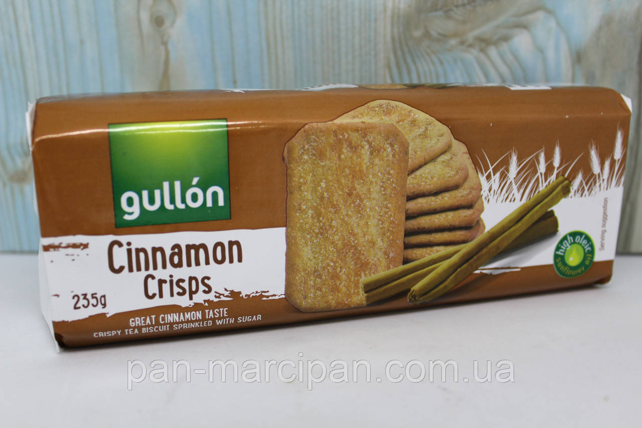 Печиво Gullon Cinnamon Crisps 235g продажа, цена в Луцке. Печенье и
