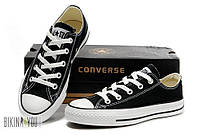 Converse All Star кеды низкие черные