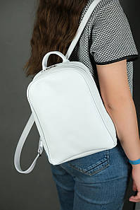 Жіночий рюкзак Анталія з натуральної шкіри колір Білий