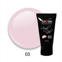 Акрил-гель ADORE Acryl Gel №03 Pink 30 мл (17706Gu)