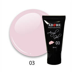 Акрил-гель ADORE Acryl Gel №03 Pink 30 мл