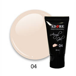 Акрил-гель ADORE Acryl Gel №04 Natural 30 мл