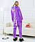Пижама Кигуруми взрослый "Фиолетовый Единорог" размер S Код 10-4044, фото 5