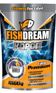 Привада Fisf Dream Premium Короп " Слива "