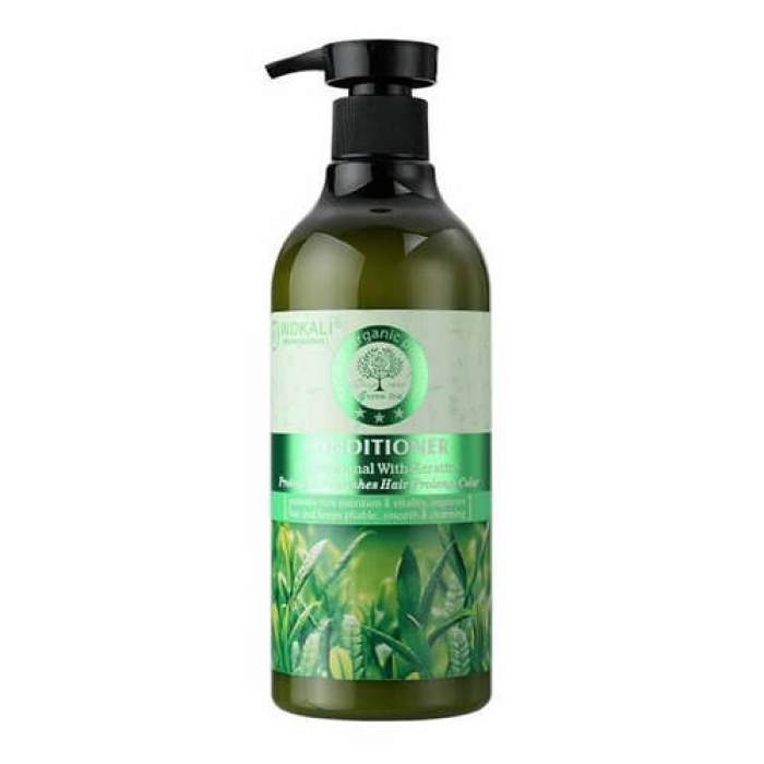Кондиціонер для волосся Wokali Prof Natural Organic Green Tea проти лупи WKL171 550 мл, фото 1