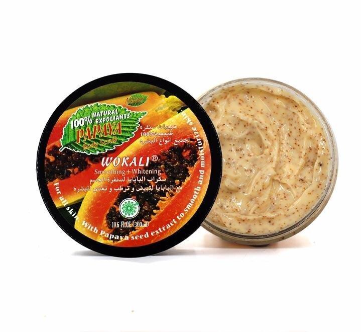 Скраб для тіла Wokali Papaya Body Scrub з екстрактом папайї WKL145 300 мл