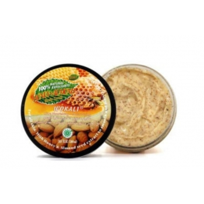 Скраб для тіла Wokali Honey + Almond Body Scrub з екстрактом мигдалю і меду WKL153 300 мл