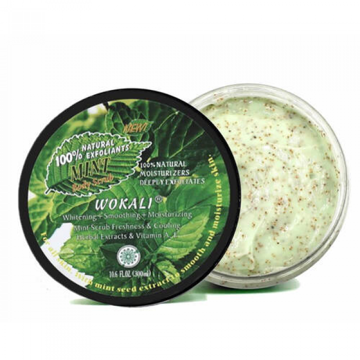 Скраб для тіла Wokali Mint Body Scrub з екстрактом м'яти WKL325 300 мл