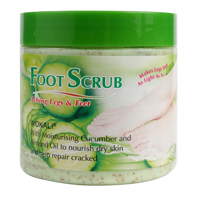 Скраб для ніг Wokali Cucumber Foot Scrub Aching Legs and Feet 500 мл