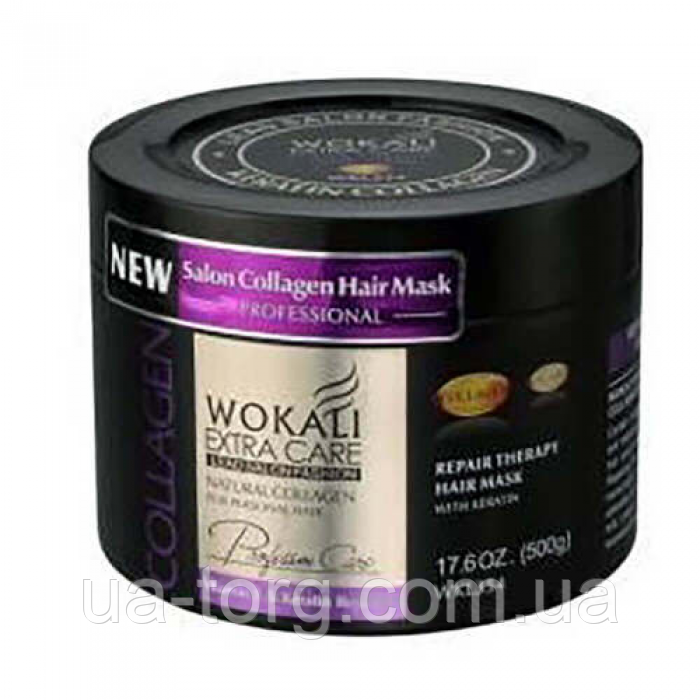 Маска для волосся Wokali Prof Salon Collagen Hair Mask інтенсивне відновлення WKL354 500 г